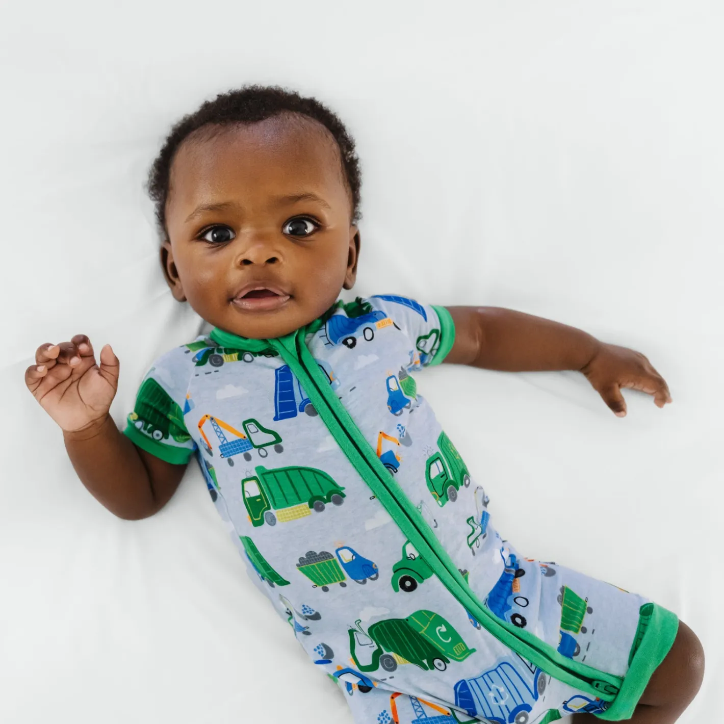 Zippies<Little Sleepies Shorty Zippy Clean Up Crew