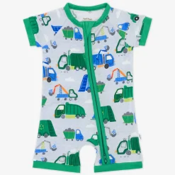 Zippies<Little Sleepies Shorty Zippy Clean Up Crew
