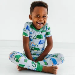 Two-Piece Pj Sets|Two-Piece Pj Sets<Little Sleepies Two-Piece Pajama Set Clean Up Crew