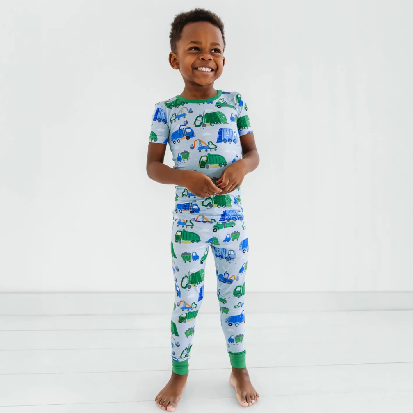 Two-Piece Pj Sets|Two-Piece Pj Sets<Little Sleepies Two-Piece Pajama Set Clean Up Crew