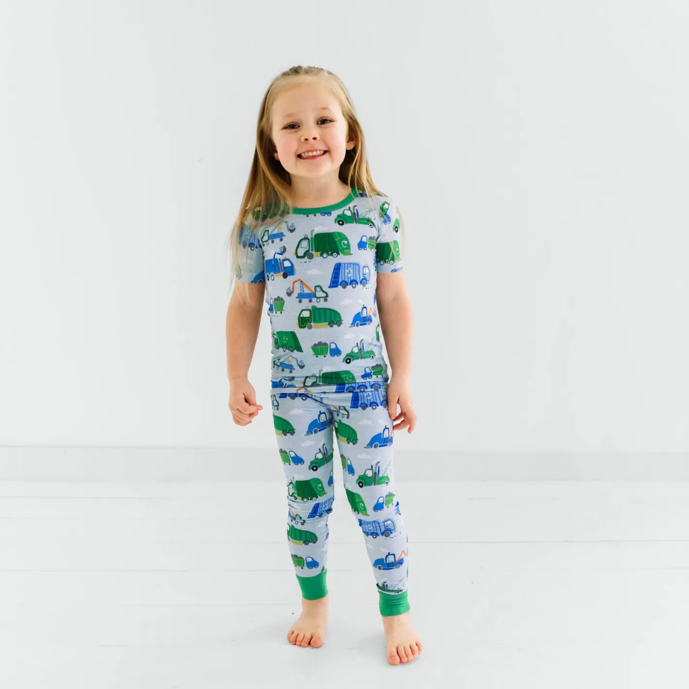 Two-Piece Pj Sets|Two-Piece Pj Sets<Little Sleepies Two-Piece Pajama Set Clean Up Crew
