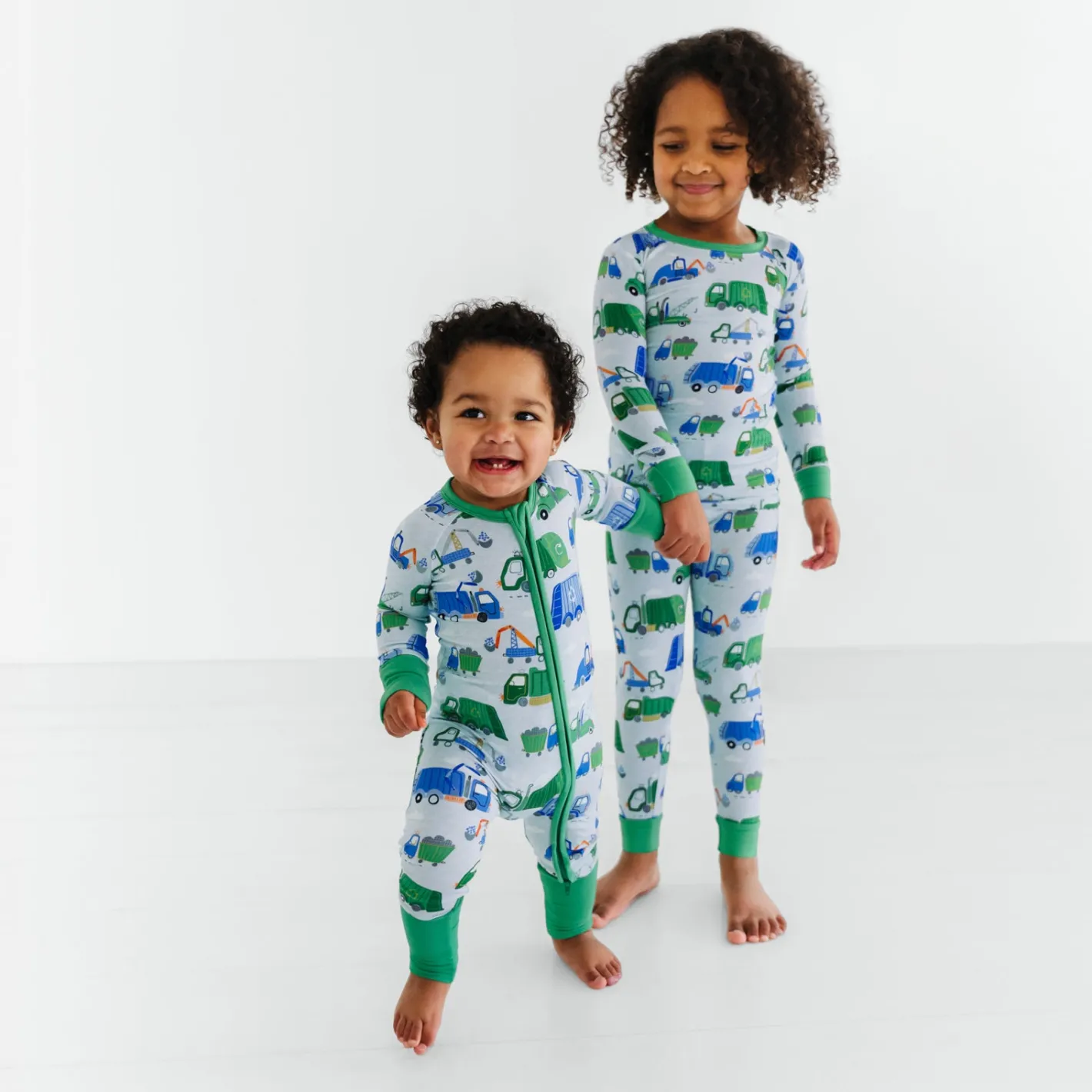 Two-Piece Pj Sets|Two-Piece Pj Sets<Little Sleepies Two-Piece Pajama Set Clean Up Crew