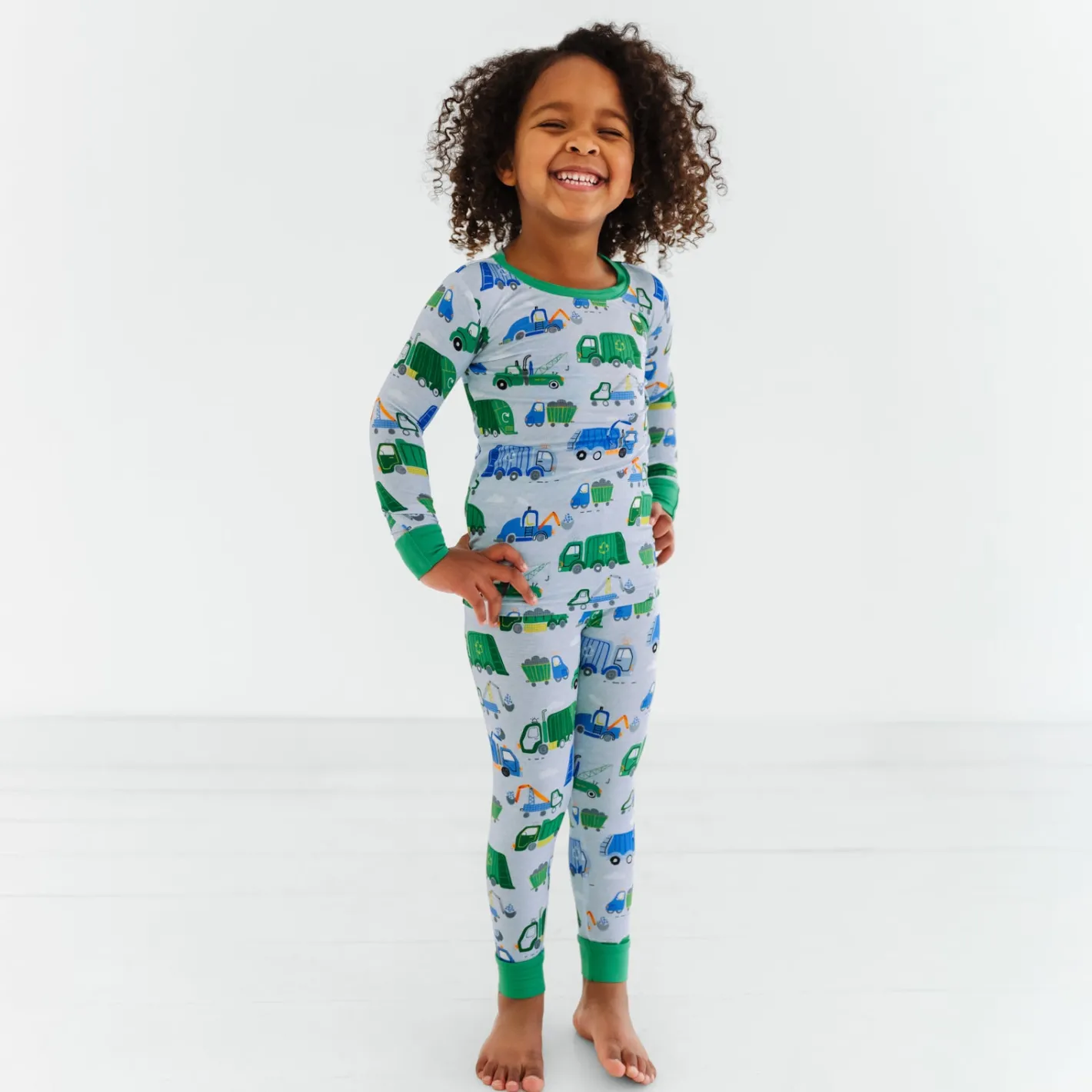 Two-Piece Pj Sets|Two-Piece Pj Sets<Little Sleepies Two-Piece Pajama Set Clean Up Crew