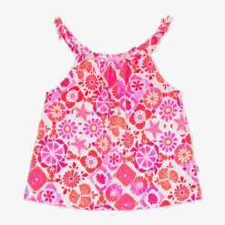 Tops & Tees|Tops & Tees<Little Sleepies Bow Strap Tank Coastal Gems