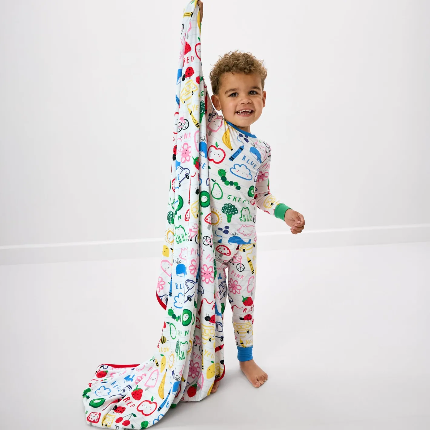Cloud Blankets|Cloud Blankets<Little Sleepies Large Cloud Blanket® Coloring Crew