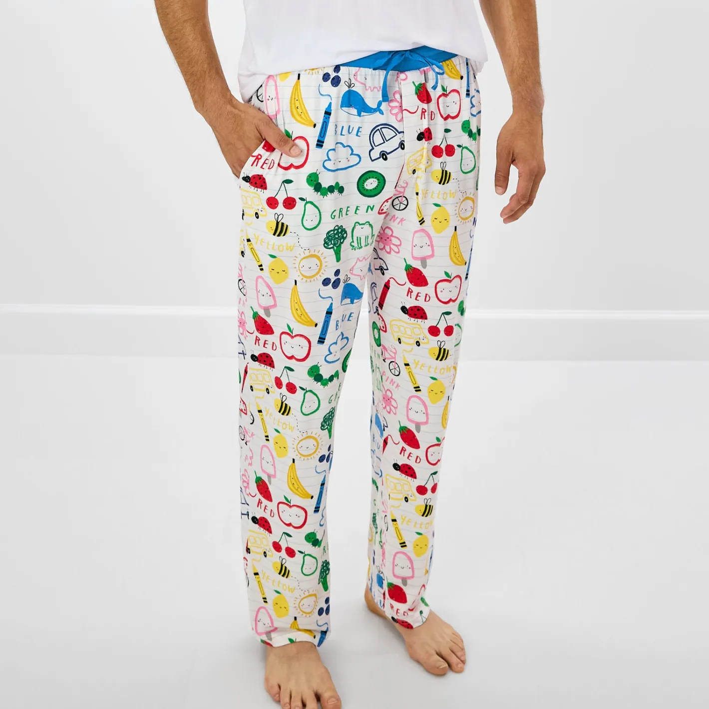 Daddy & Me|Full Family Matching<Little Sleepies Men's Pajama Pants Coloring Crew