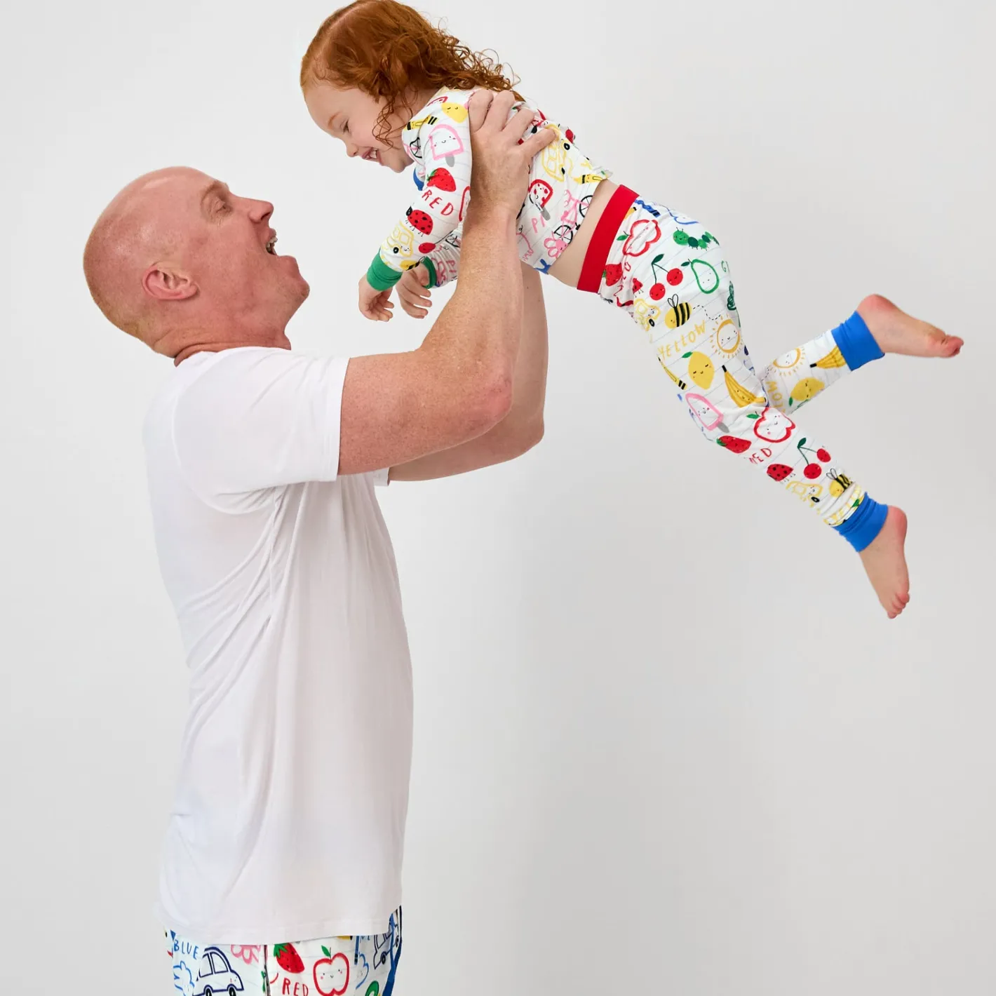 Daddy & Me|Full Family Matching<Little Sleepies Men's Pajama Pants Coloring Crew