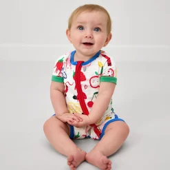 Zippies|Mommy & Me<Little Sleepies Shorty Zippy Coloring Crew