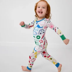 Two-Piece Pj Sets|Two-Piece Pj Sets<Little Sleepies Two-Piece Pajama Set Coloring Crew