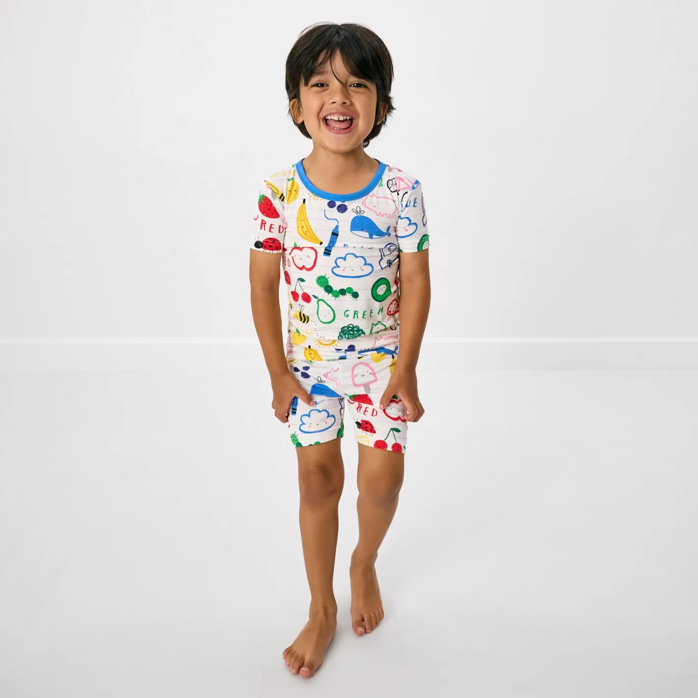 Two-Piece Pj Sets|Two-Piece Pj Sets<Little Sleepies Two-Piece Pajama Set Coloring Crew