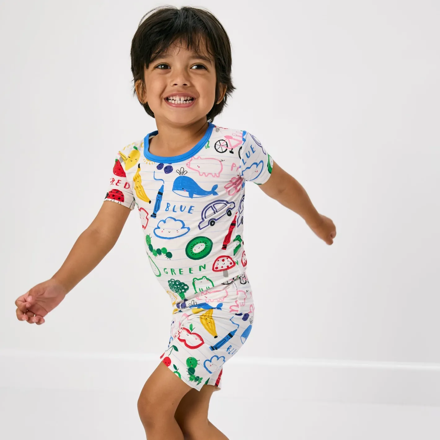 Two-Piece Pj Sets|Two-Piece Pj Sets<Little Sleepies Two-Piece Pajama Set Coloring Crew