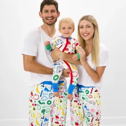 Mommy & Me|Mommy & Me<Little Sleepies Women's Pajama Pants Coloring Crew