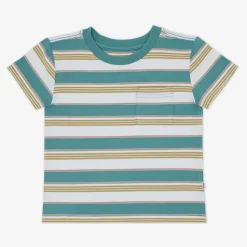 Tops & Tees|Tops & Tees<Little Sleepies Relaxed Pocket Tee Comet Stripes