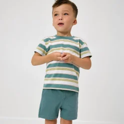 Tops & Tees|Tops & Tees<Little Sleepies Relaxed Pocket Tee Comet Stripes