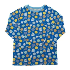 Daddy & Me|Men's<Little Sleepies Men's Pajama Top Cookies & Milk
