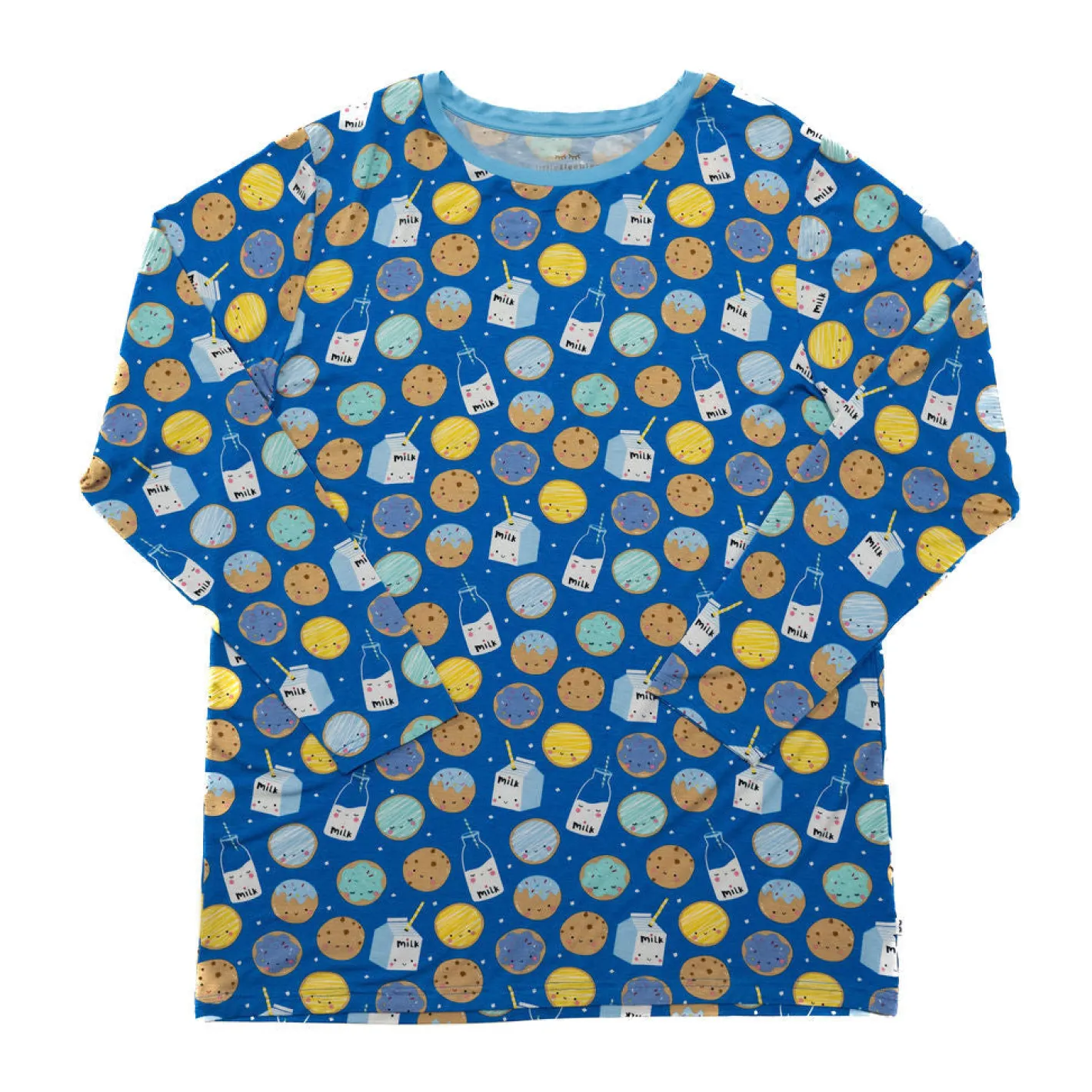 Daddy & Me|Men's<Little Sleepies Men's Pajama Top Cookies & Milk