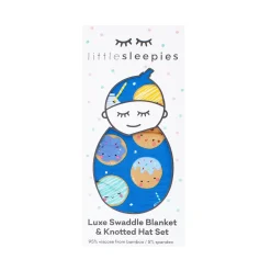Layette|Swaddles<Little Sleepies Swaddle & Hat Set Cookies & Milk