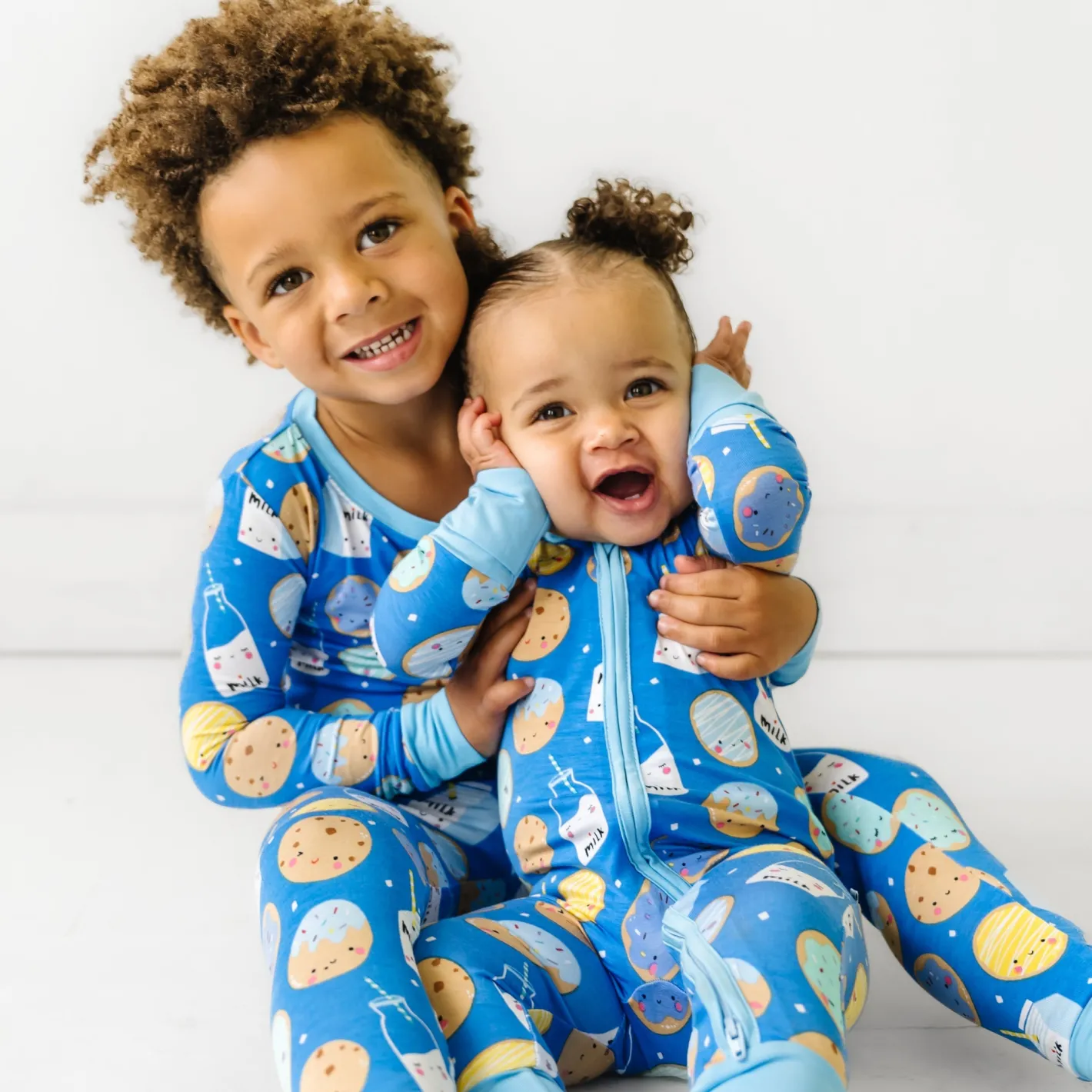 Two-Piece Pj Sets|Two-Piece Pj Sets<Little Sleepies Two-Piece Pajama Set Cookies & Milk