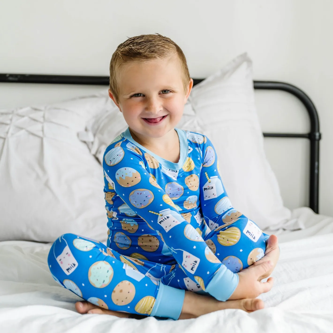 Two-Piece Pj Sets|Two-Piece Pj Sets<Little Sleepies Two-Piece Pajama Set Cookies & Milk