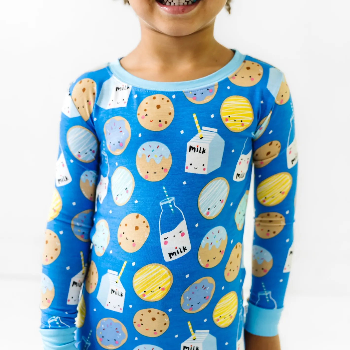 Two-Piece Pj Sets|Two-Piece Pj Sets<Little Sleepies Two-Piece Pajama Set Cookies & Milk