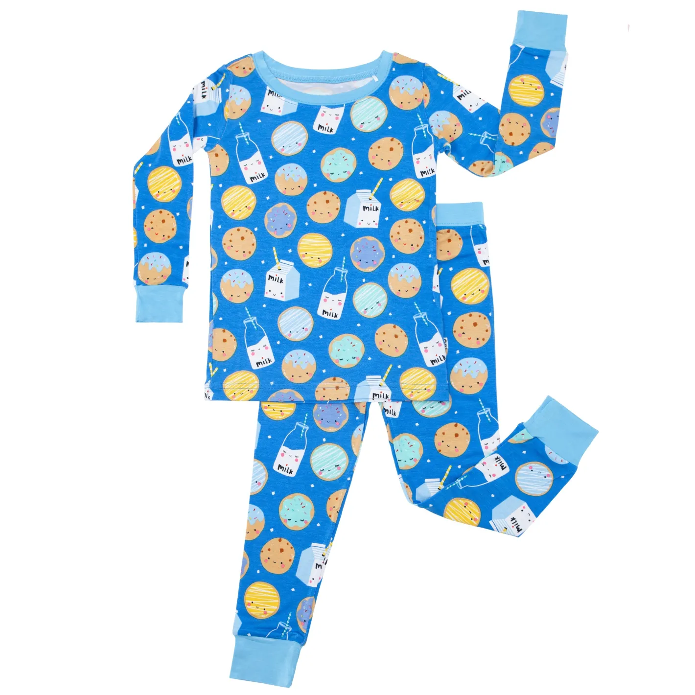 Two-Piece Pj Sets|Two-Piece Pj Sets<Little Sleepies Two-Piece Pajama Set Cookies & Milk