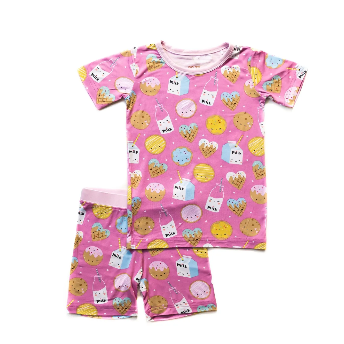 Two-Piece Pj Sets|Two-Piece Pj Sets<Little Sleepies Two-Piece Pajama Set Cookies & Milk