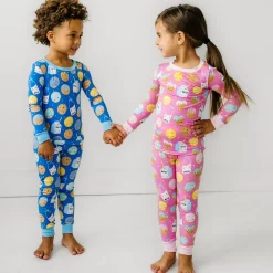 Two-Piece Pj Sets|Two-Piece Pj Sets<Little Sleepies Two-Piece Pajama Set Cookies & Milk