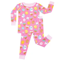 Two-Piece Pj Sets|Two-Piece Pj Sets<Little Sleepies Two-Piece Pajama Set Cookies & Milk