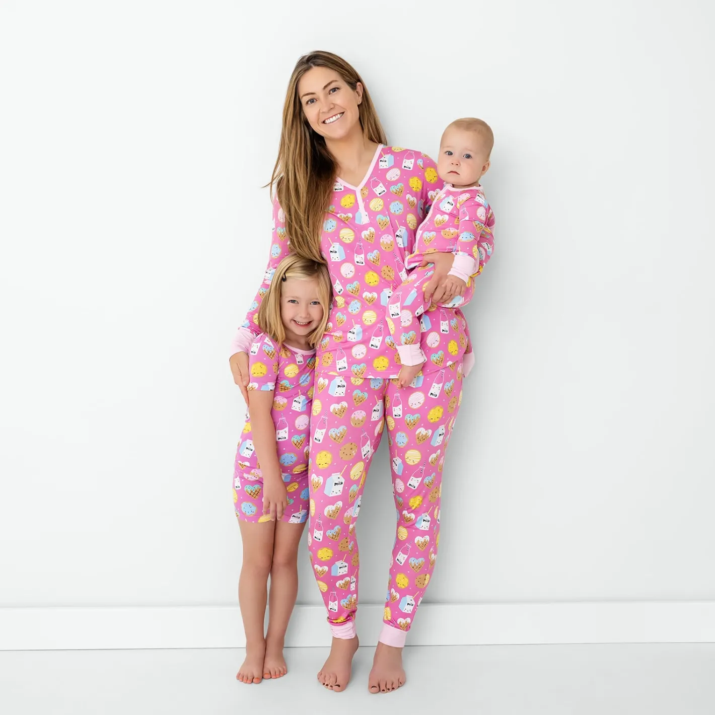 Mommy & Me|Mommy & Me<Little Sleepies Women's Pajama Pants Cookies & Milk