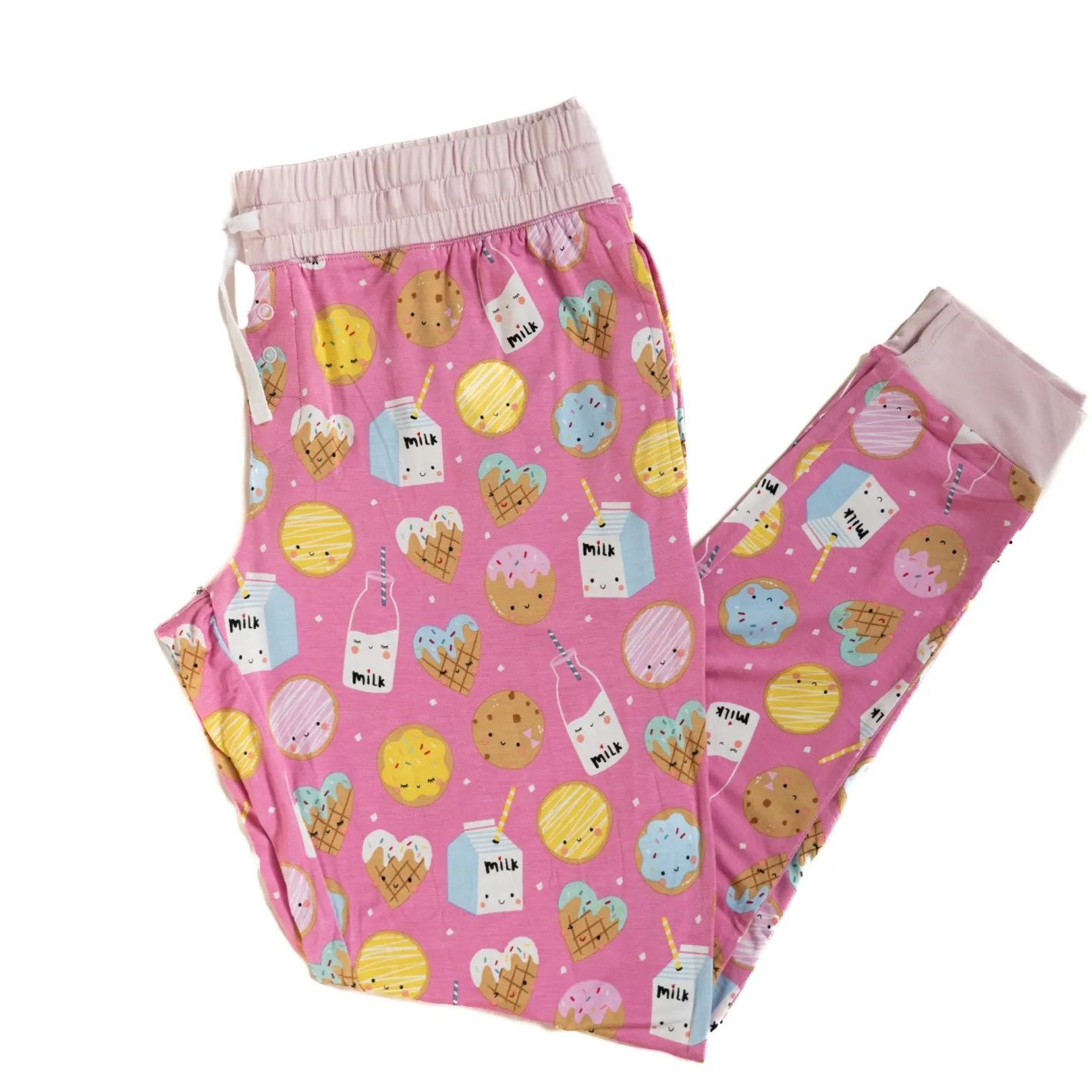 Mommy & Me|Mommy & Me<Little Sleepies Women's Pajama Pants Cookies & Milk