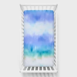 Sheets<Little Sleepies Fitted Crib Sheet Cosmic Mist