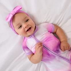 Hats & Headbands<Little Sleepies Luxe Bow Headband Cosmic Mist