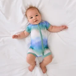 Zippies|Sibling Matching<Little Sleepies Shorty Zippy Cosmic Mist