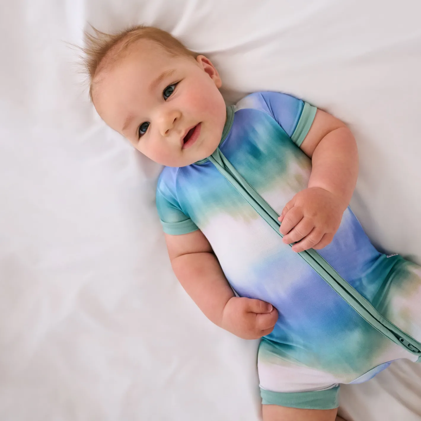 Zippies|Sibling Matching<Little Sleepies Shorty Zippy Cosmic Mist