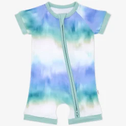 Zippies|Sibling Matching<Little Sleepies Shorty Zippy Cosmic Mist