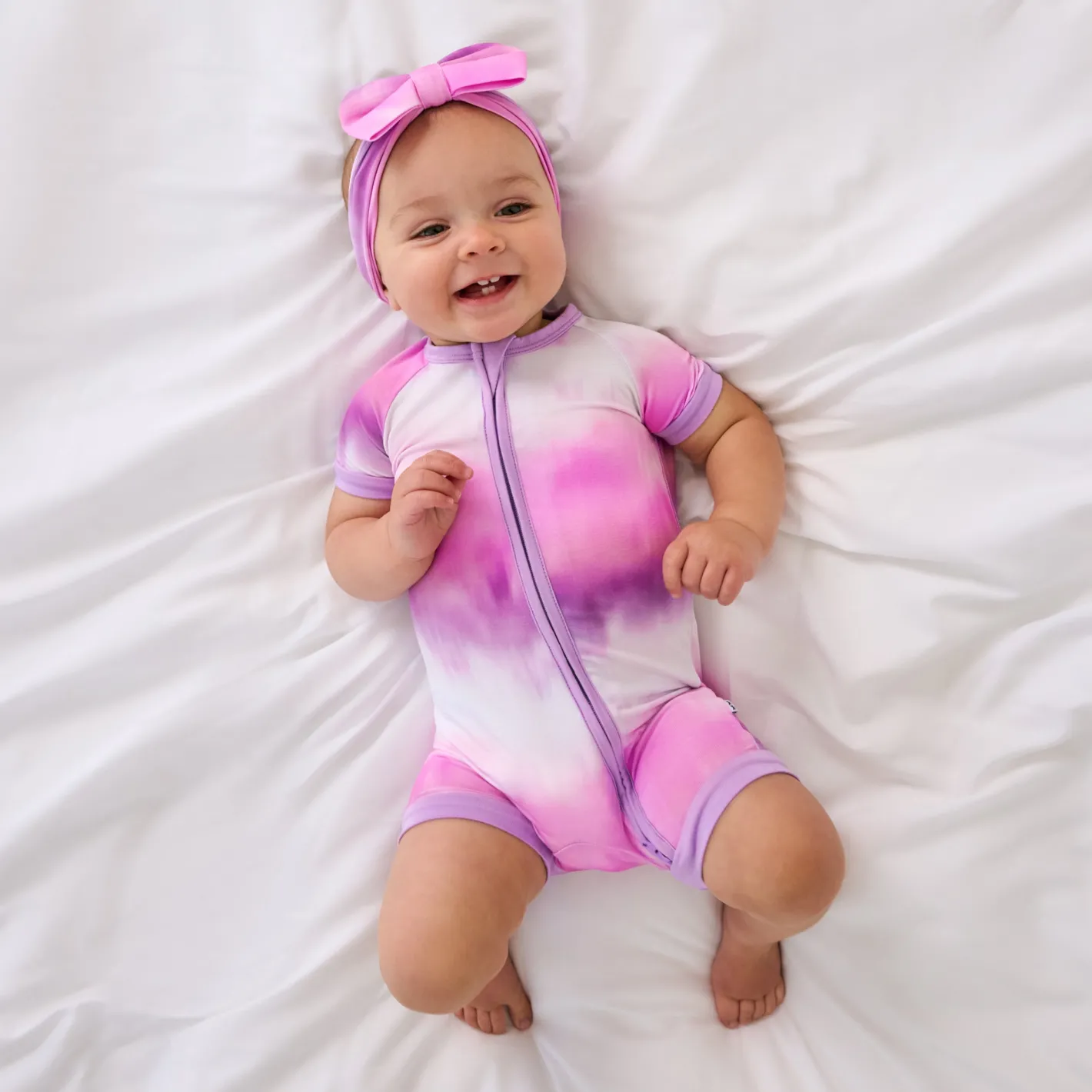 Zippies|Sibling Matching<Little Sleepies Shorty Zippy Cosmic Mist