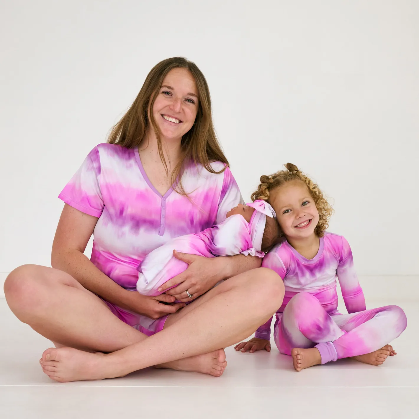 Mommy & Me|Mommy & Me<Little Sleepies Women's Short Sleeve Pajama Top Cosmic Mist