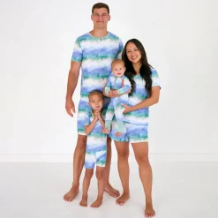 Mommy & Me|Mommy & Me<Little Sleepies Women's Short Sleeve Pajama Top Cosmic Mist