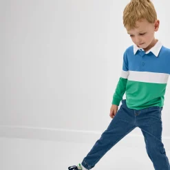 Tops & Tees|Tops & Tees<Little Sleepies Rugby Shirt Crisp Green