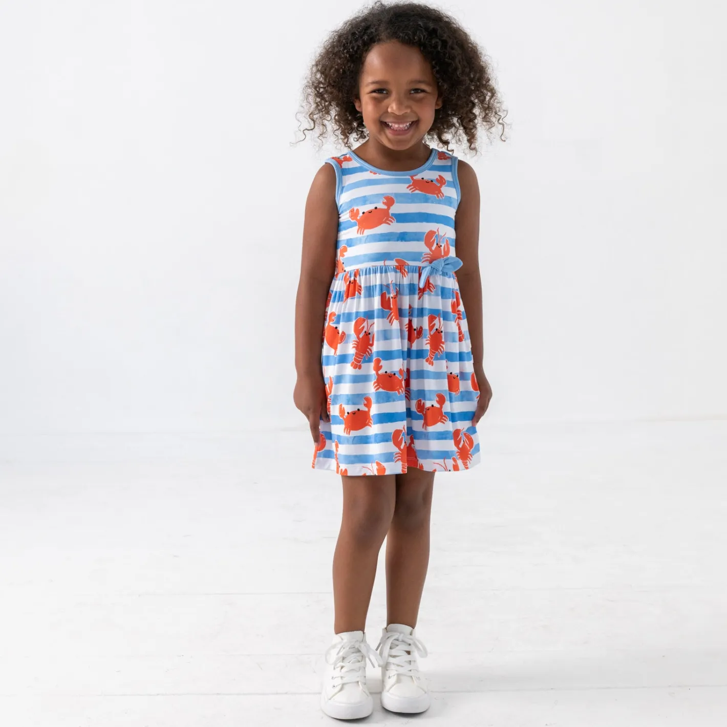 Dresses|Dresses<Little Sleepies Skater Dress Crustacean Crew