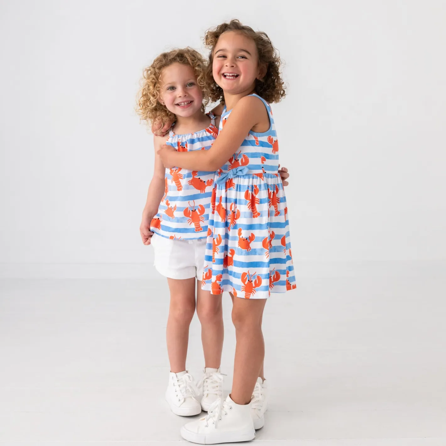 Dresses|Dresses<Little Sleepies Skater Dress Crustacean Crew