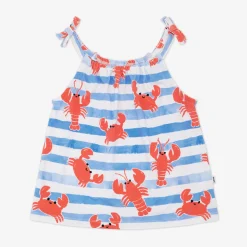 Tops & Tees|Tops & Tees<Little Sleepies Bow Strap Tank Crustacean Crew