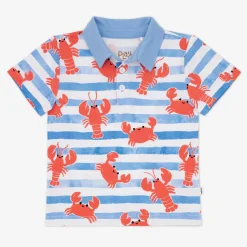 Tops & Tees|Tops & Tees<Little Sleepies Polo Shirt Crustacean Crew