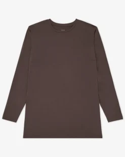 Daddy & Me|Full Family Matching<Little Sleepies Men's Pajama Top Dark Chocolate