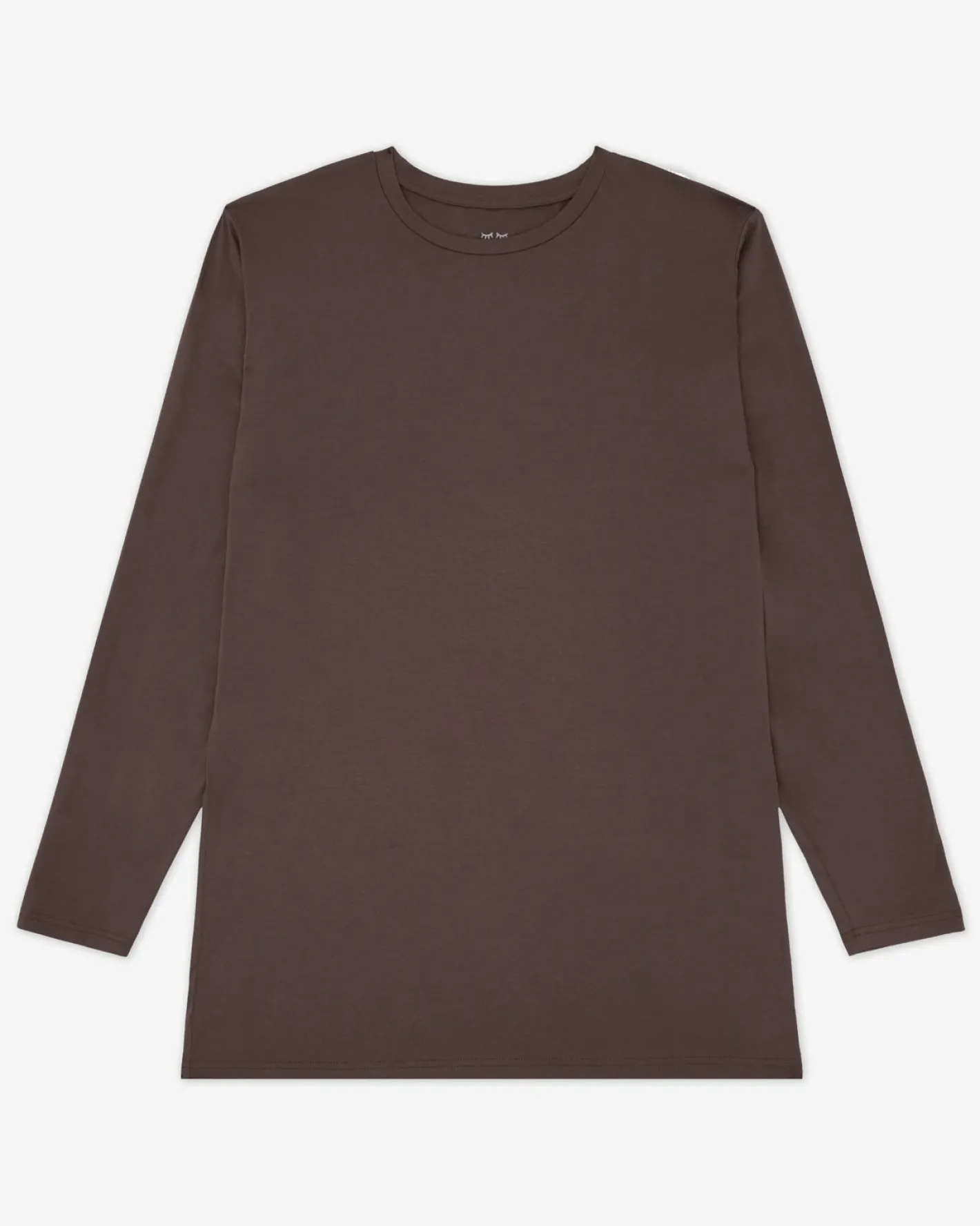 Daddy & Me|Full Family Matching<Little Sleepies Men's Pajama Top Dark Chocolate