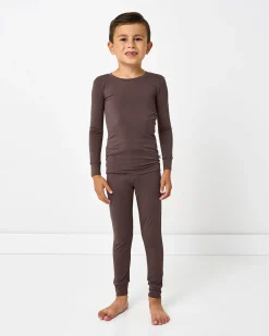 Two-Piece Pj Sets|Two-Piece Pj Sets<Little Sleepies Two-Piece Pajama Set Dark Chocolate