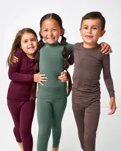 Two-Piece Pj Sets|Two-Piece Pj Sets<Little Sleepies Two-Piece Pajama Set Dark Chocolate