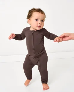 Zippies|Mommy & Me<Little Sleepies Zippy Dark Chocolate