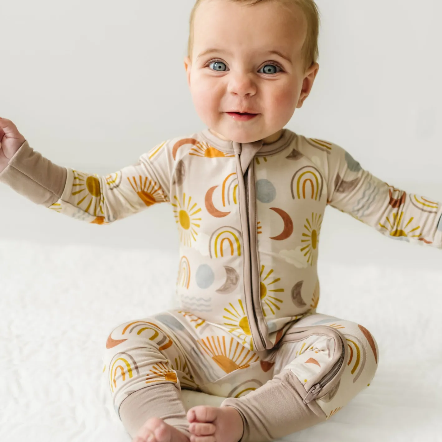Zippies|Mommy & Me<Little Sleepies Zippy Desert Sunrise