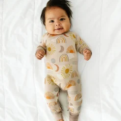 Zippies|Mommy & Me<Little Sleepies Crescent Zippy Desert Sunrise